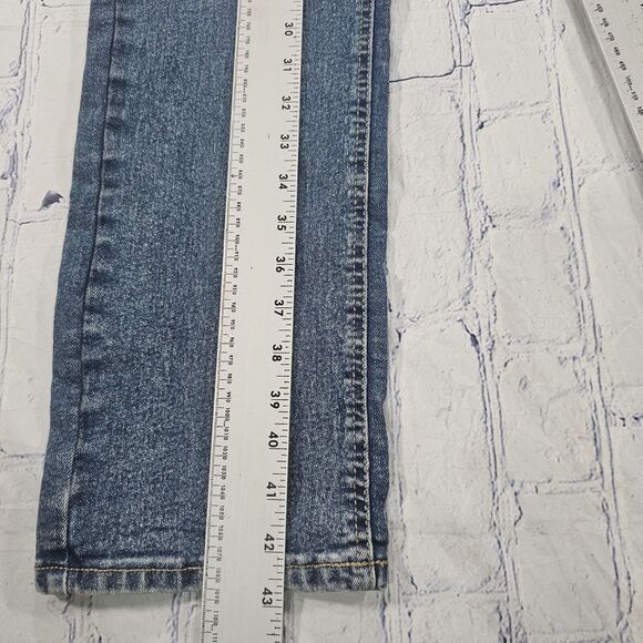 Buffalo David Bitton MENS SIZE 38X32 Max-X Skinny Stretch Jeans Faded Blue Denim - Picture 3 of 15